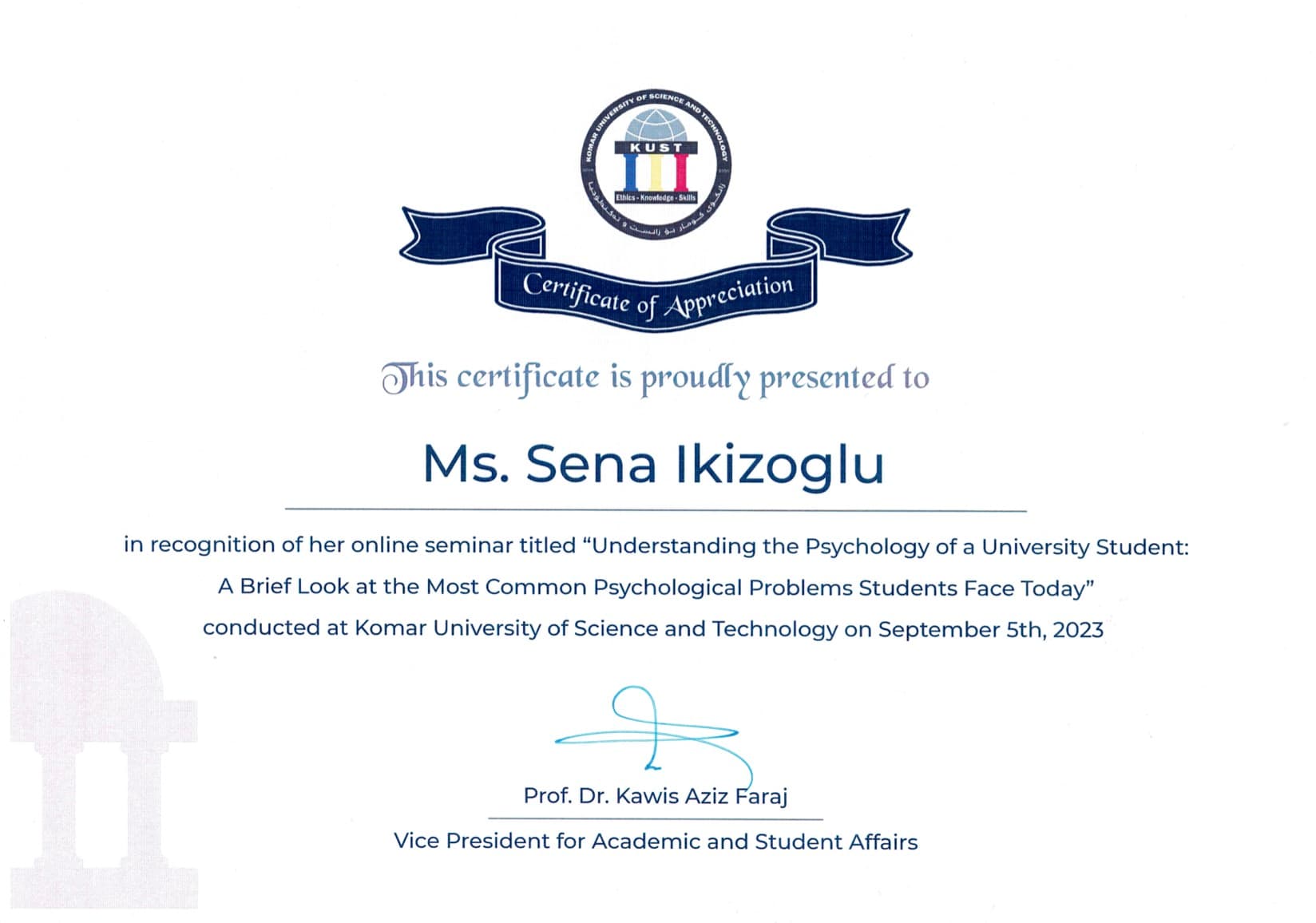 Bir Üniversite Öğrencisinin Psikolojisini Anlamak